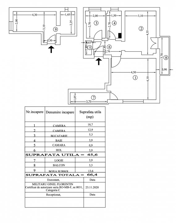 Floreasca, str. Bartok Bela vav Springtime, apartament doua camere. comision 0