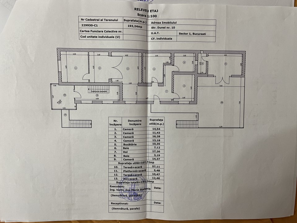  Bucurestii Noi - Chitila Apartament 3  cam la curte, + terasa