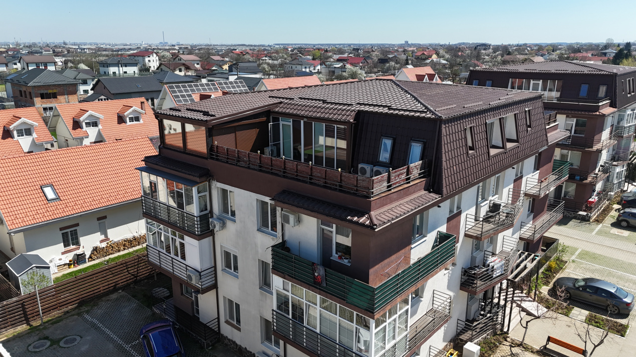 MAGURELE-NEW RESIDENCE, 3 CAMERE 90 MP, TERASA 40 MP, PARCARE!