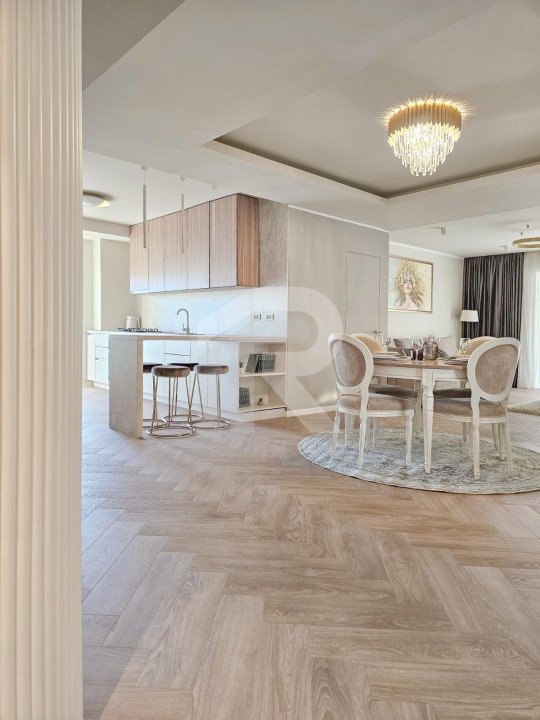  Inchiriere 3 camere Lux Nordului+parcare subterana