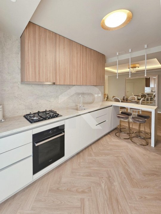  Inchiriere 3 camere Lux Nordului+parcare subterana