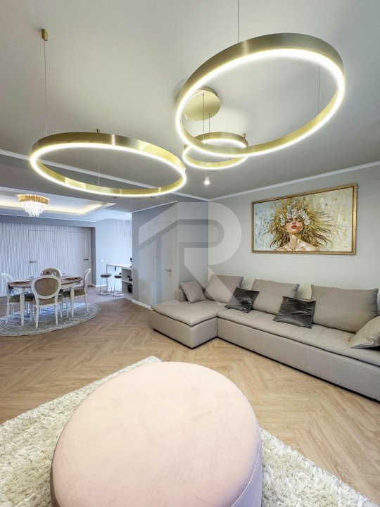  Inchiriere 3 camere Lux Nordului+parcare subterana