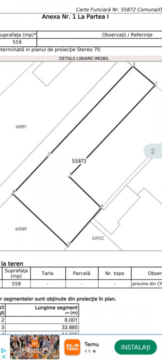 Casa 350mp Lot 559mp Clinceni