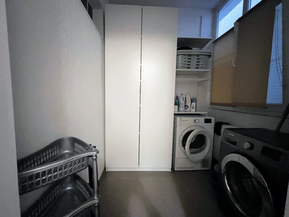 Apartament 2 camere Bucurestii Noi, metrou Jiului, mobilat, utilat, terasa 24mp