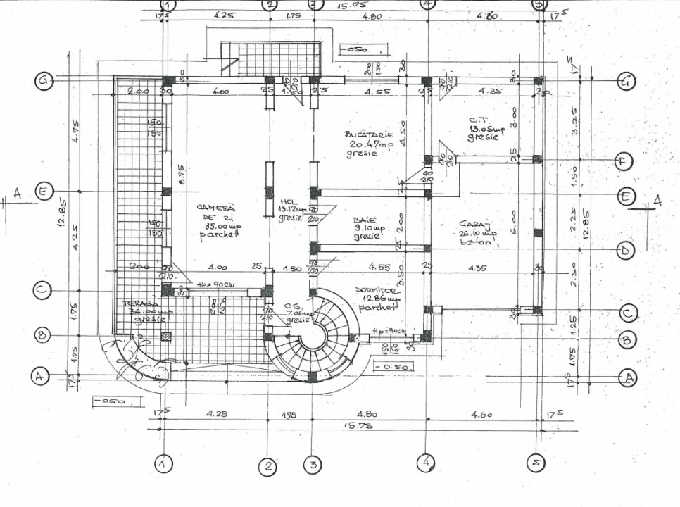 Casa+teren 768mp Sabareni