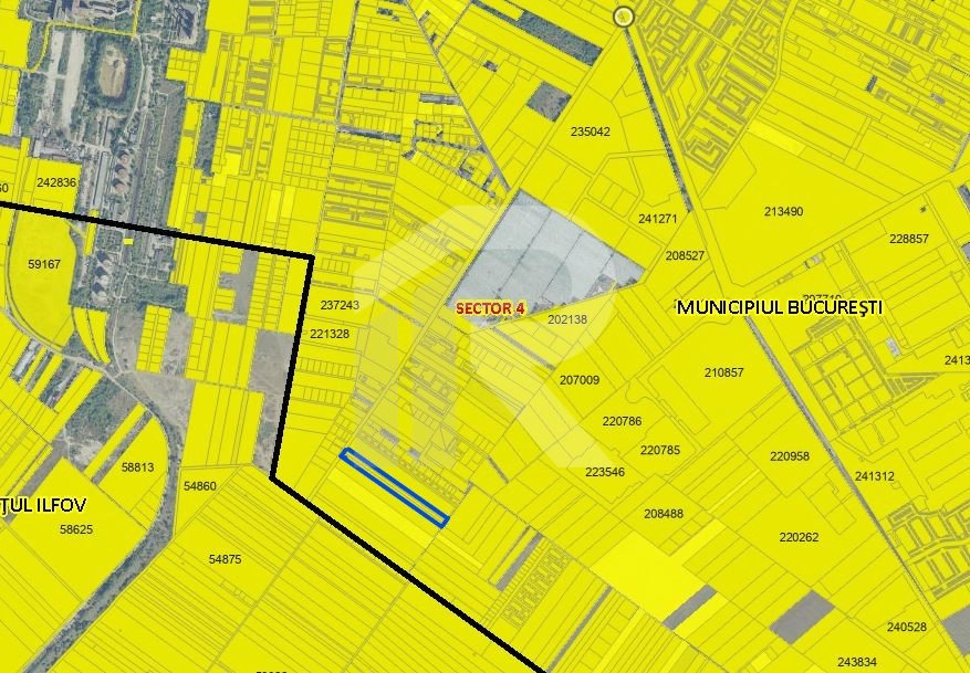 Teren intravilan Sector 4, Bucuresti, Drumul Binelui 6000mp ! Ideal investitori 