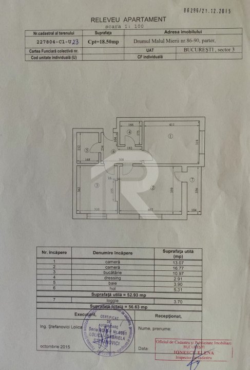 Titan - Trapezului str Malu Mierii 86, 2 camere cu parcare, comision 0% chirias.