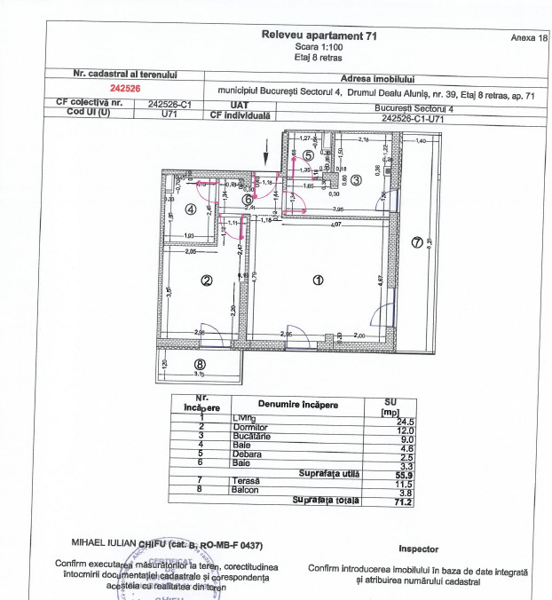 Apartament 2 Camere Grand Arena