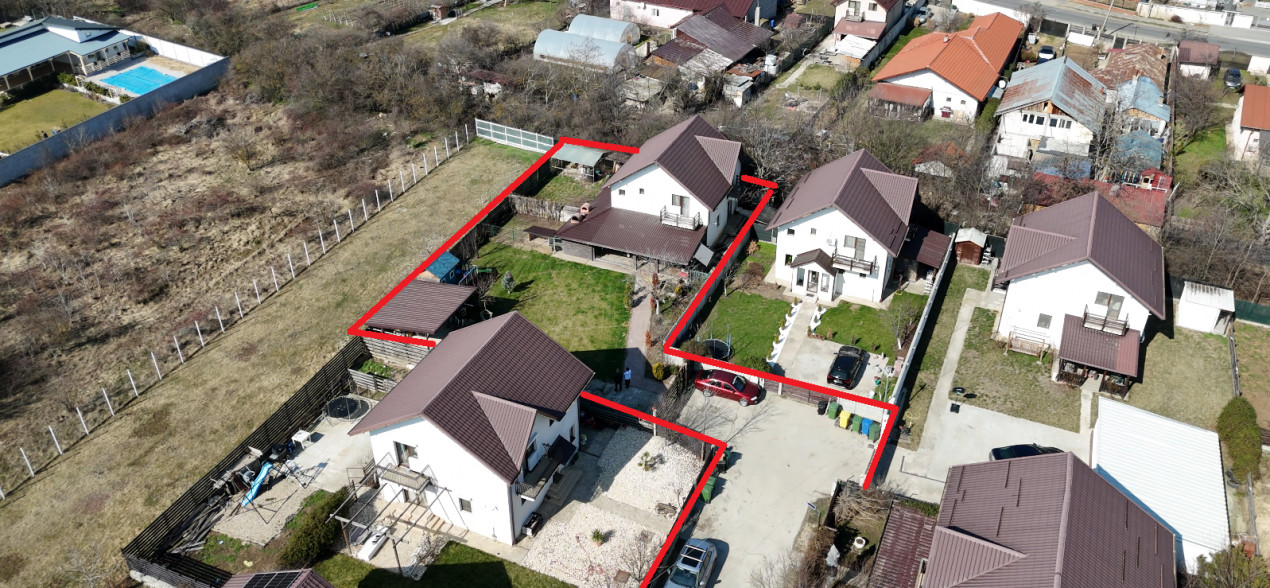 MANASTIREA-BUFTEA, CASA 150 MP, LOT 700 MP