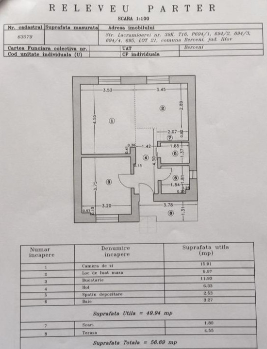 Casa P+E+Pod 142 mp LOT 250 mp Berceni 