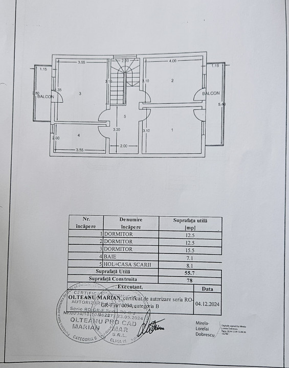 Vila individuala 4 camere Mihailesti 