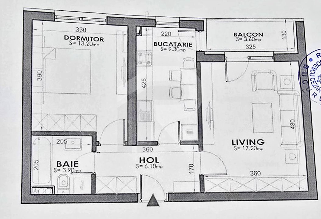 2 camere decomandat, complet mobilat si utilat, Parcare, Boxa, Plaza Rezidence