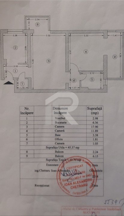 Apartament Titan, Liviu Rebreanu, Restaurant Alba