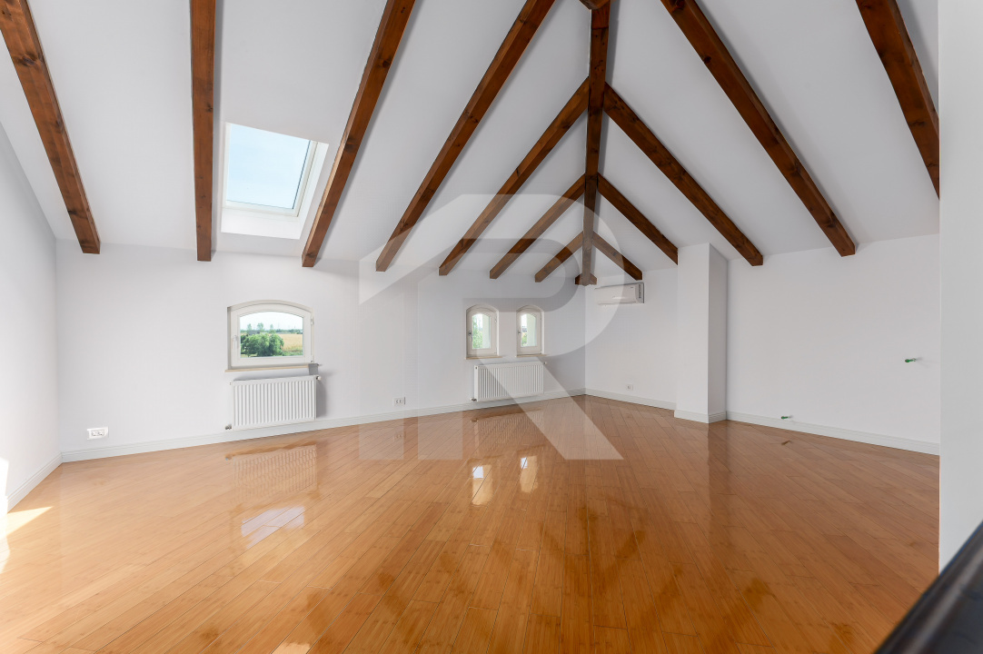 Vilă elegantă cu piscină și ieșire la Lac – Căciulați, Balotești