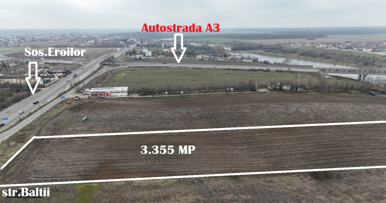 MOARA VLASIEI, LOT 3.355 MP!