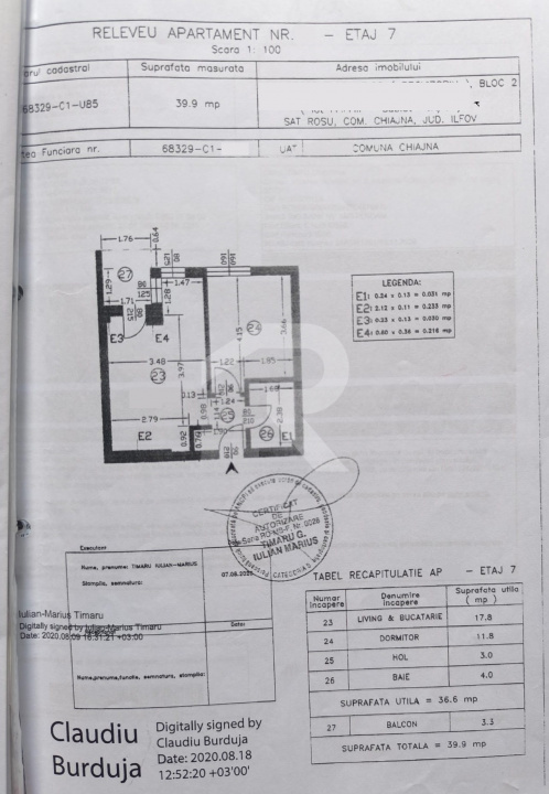 Studio 2 camere mobilat complet Elitte Residence, Militari Residence !
