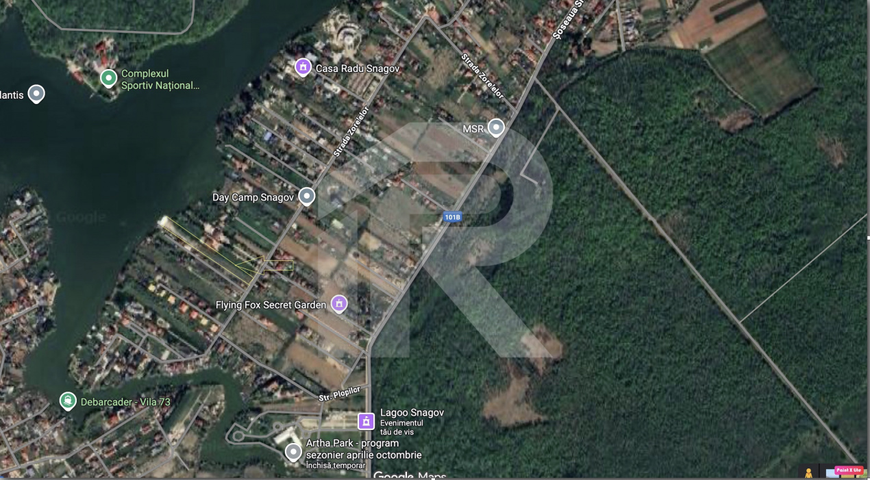 9.000 mp pe malul Lacului Snagov – un loc pentru visuri mari