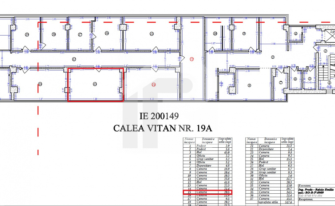 Spatiu de birouri | Piata Vitan | Utilitati incluse | Nu se aplica TVA