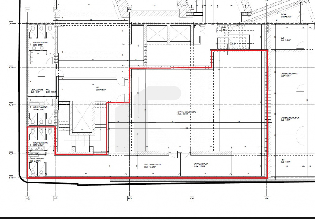 Spatii comerciale | 72-312 mp | Parter/Mezanin/Subsol | Barrio Residence Unirii