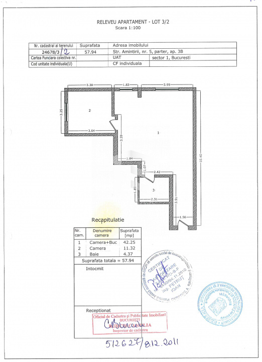 Bucurestii noi, str. Amintirii, 10 min de metrou Jiului Comision 0% cumparator