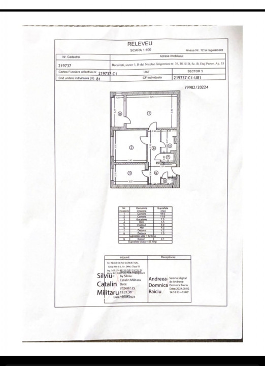 Grigorescu 2 camere stradal ideal servicii sau comert