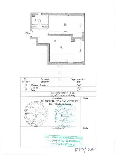 Apartament 2 camere 100m de mare - Building Stefan Mamaia Nord