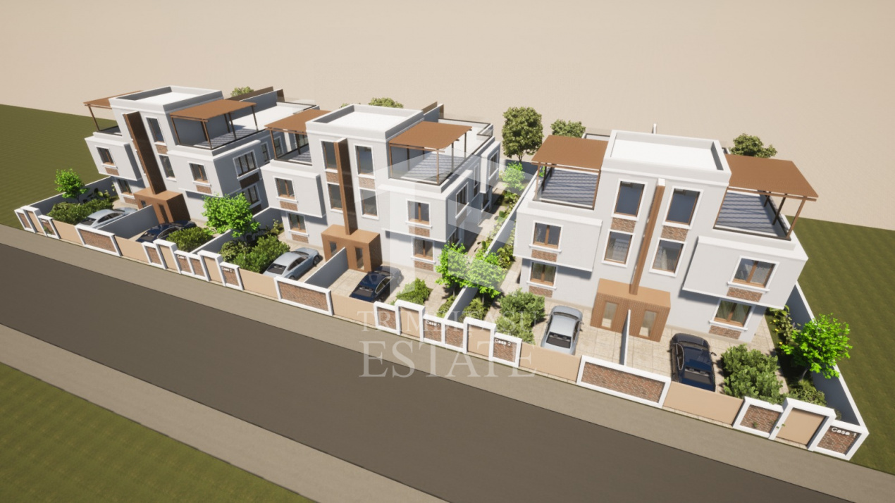 OVIDIU-POIANA- Vila tip duplex cu terasa circulabila.