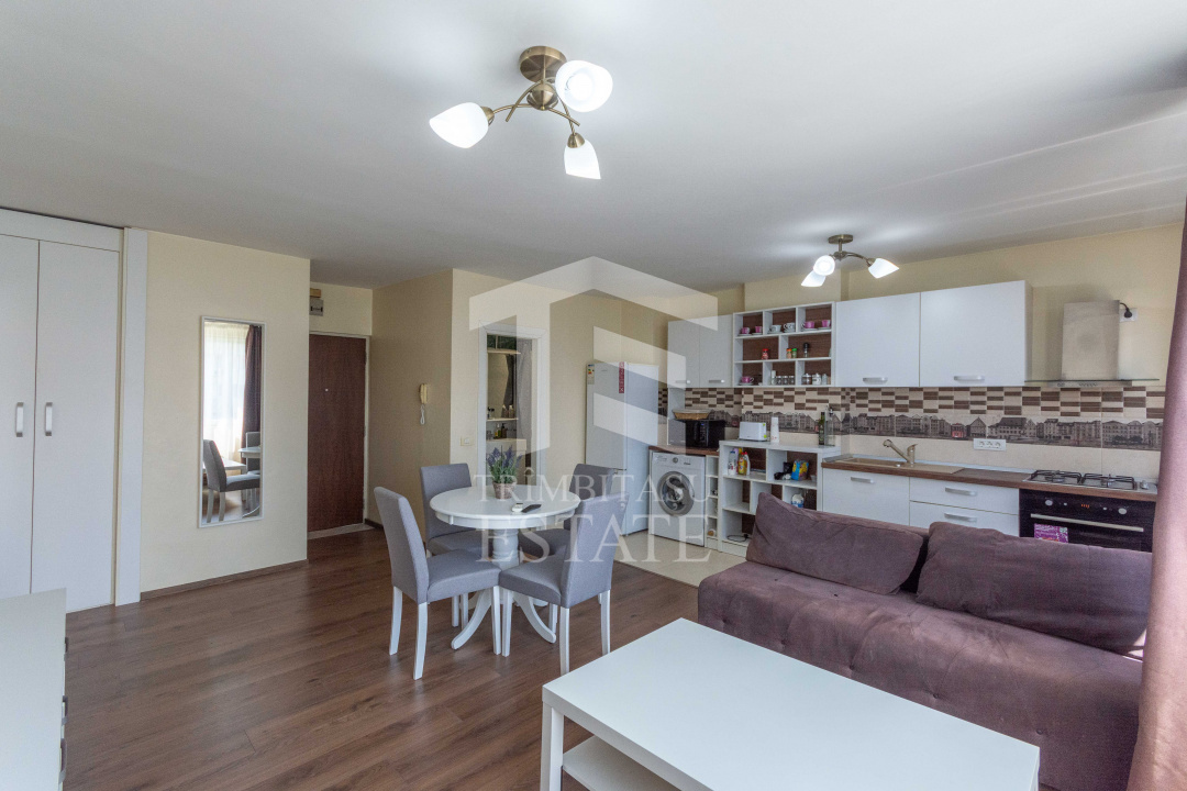 Unirii - Dimitrie Cantemir, apartament cu doua camere modern, comision 0