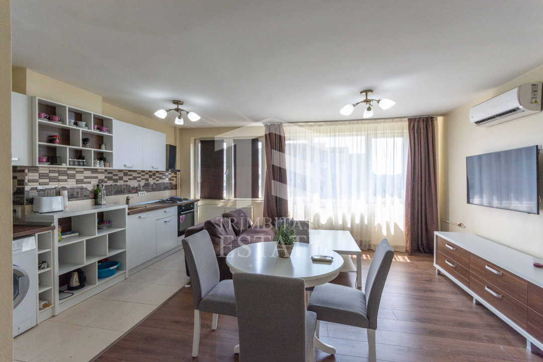 Unirii - Dimitrie Cantemir, apartament cu doua camere modern, comision 0