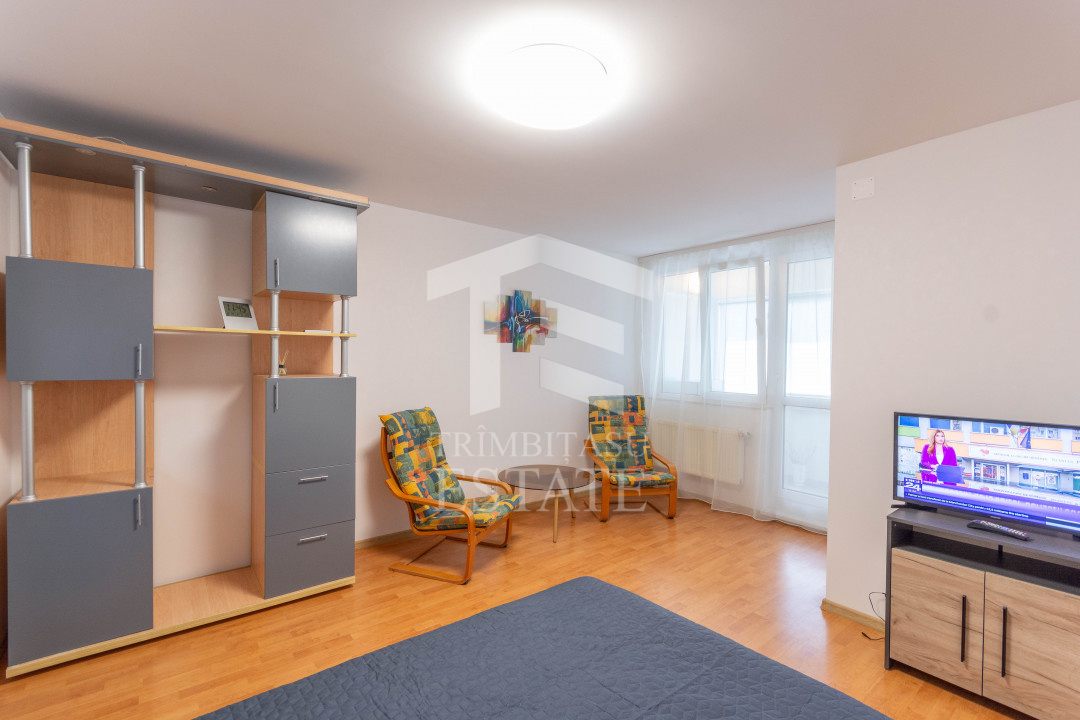 Berceni - Nitu Vasile, garsoniera renovata, pet friendly, comision 0%