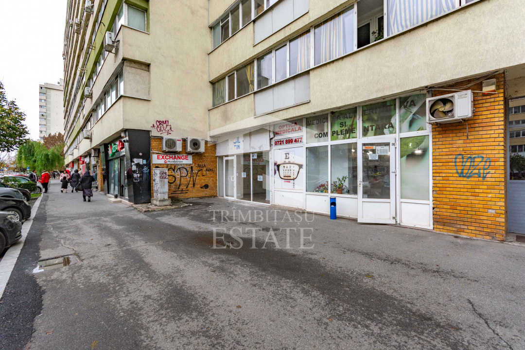 Spatiu comercial de inchiriat, Pantelimon 309, vis-a-vis Posta, langa liceu