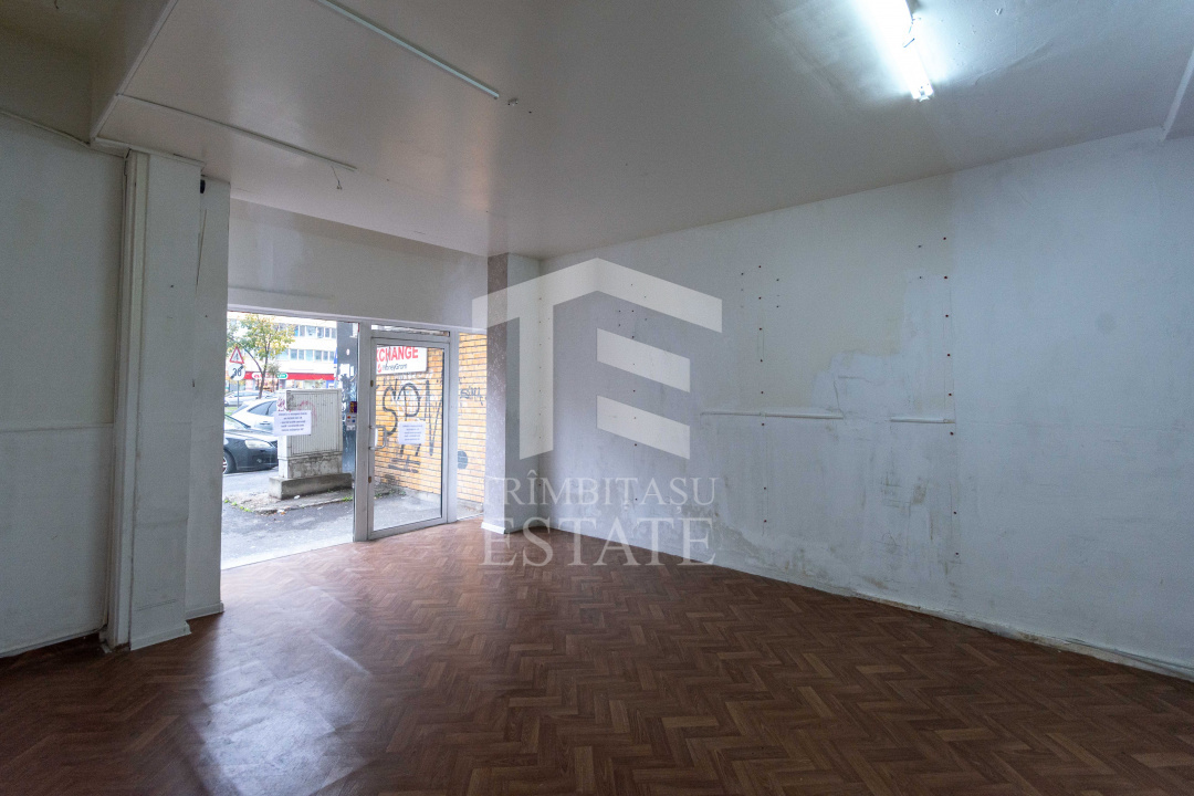 Spatiu comercial de inchiriat, Pantelimon 309, vis-a-vis Posta, langa liceu