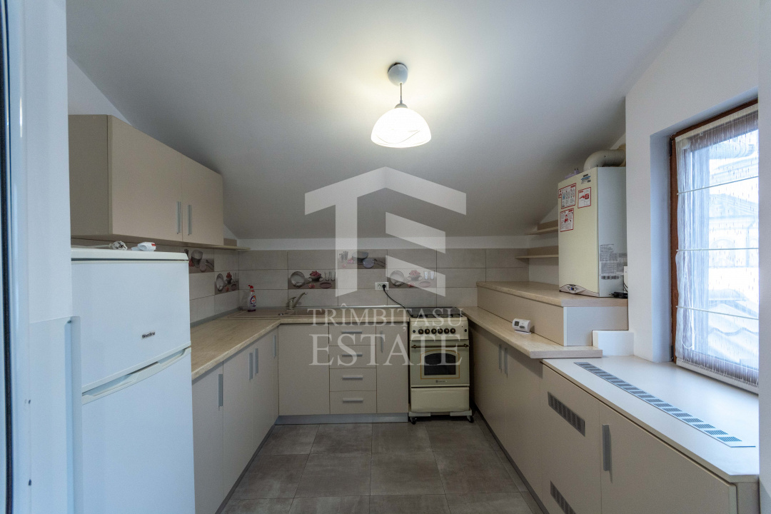  Bucurestii Noi - Chitila Apartament 3  cam la curte, + terasa, comision 0%