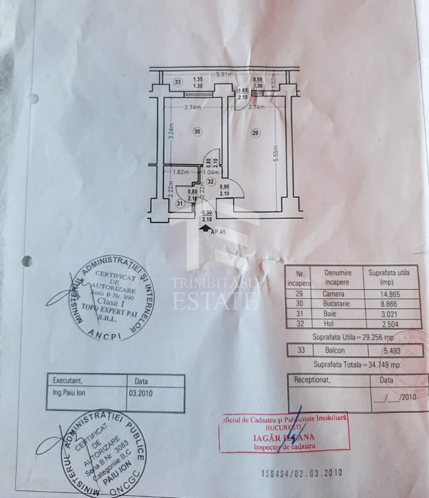 Barbu Vacarescu - Gheorghe Titeica, cart. Floreasca, str. Vrancioaia, comision 0