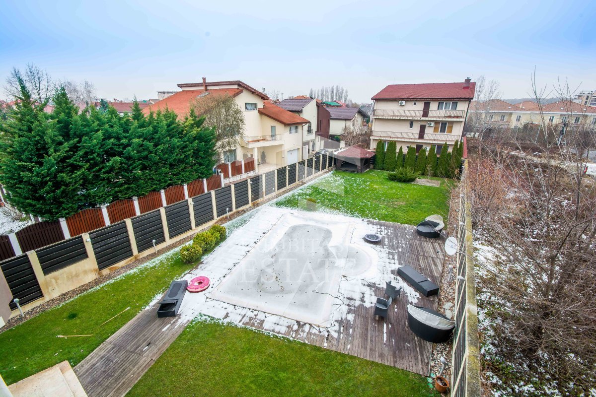 Caminul tau din Nord! Vila P+1+M, cu piscina si 1100mp teren, comision 0