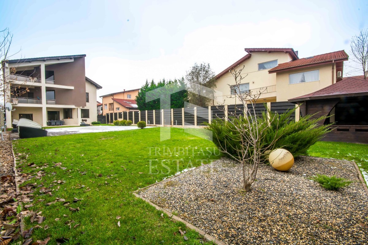 Caminul tau din Nord! Vila P+1+M, cu piscina si 1100mp teren, comision 0