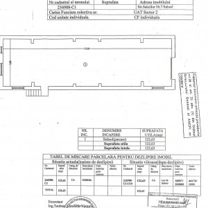 Colentina - str. Salciilor, demisol din 3 Open-Space